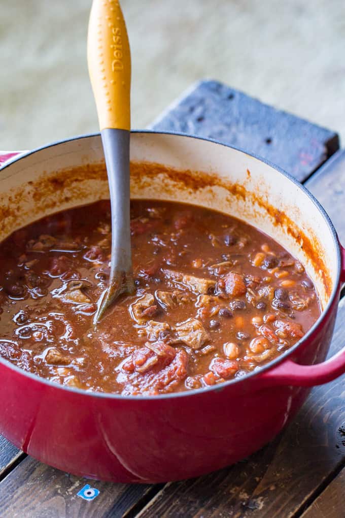 Traeger Brisket Chili - Easy Leftover Brisket Recipe