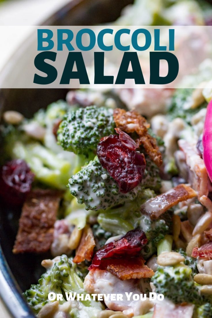 Broccoli Salad Recipe - Easy side dish recipe for summer