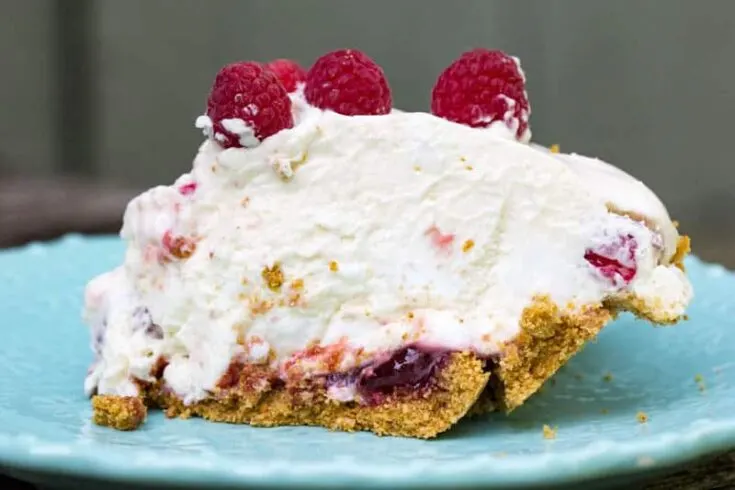 No-Bake Raspberry Fluff Pie - Or Whatever You Do