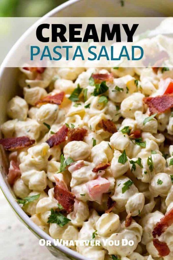 Creamy Macaroni Salad Recipe - Easy Classic Pasta Salad Recipe