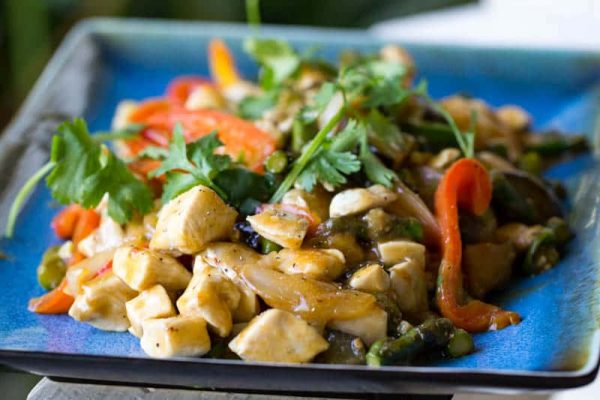 Chicken And Eggplant Stir Fry Easy Dinner Recipe 6094