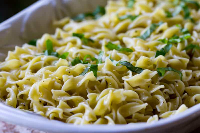 plain pasta noodles