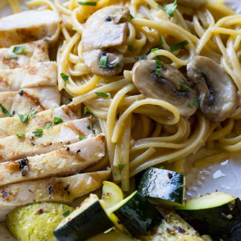 Creamy Mushroom Pasta | One-Pot Pasta Recipe with Mushrooms