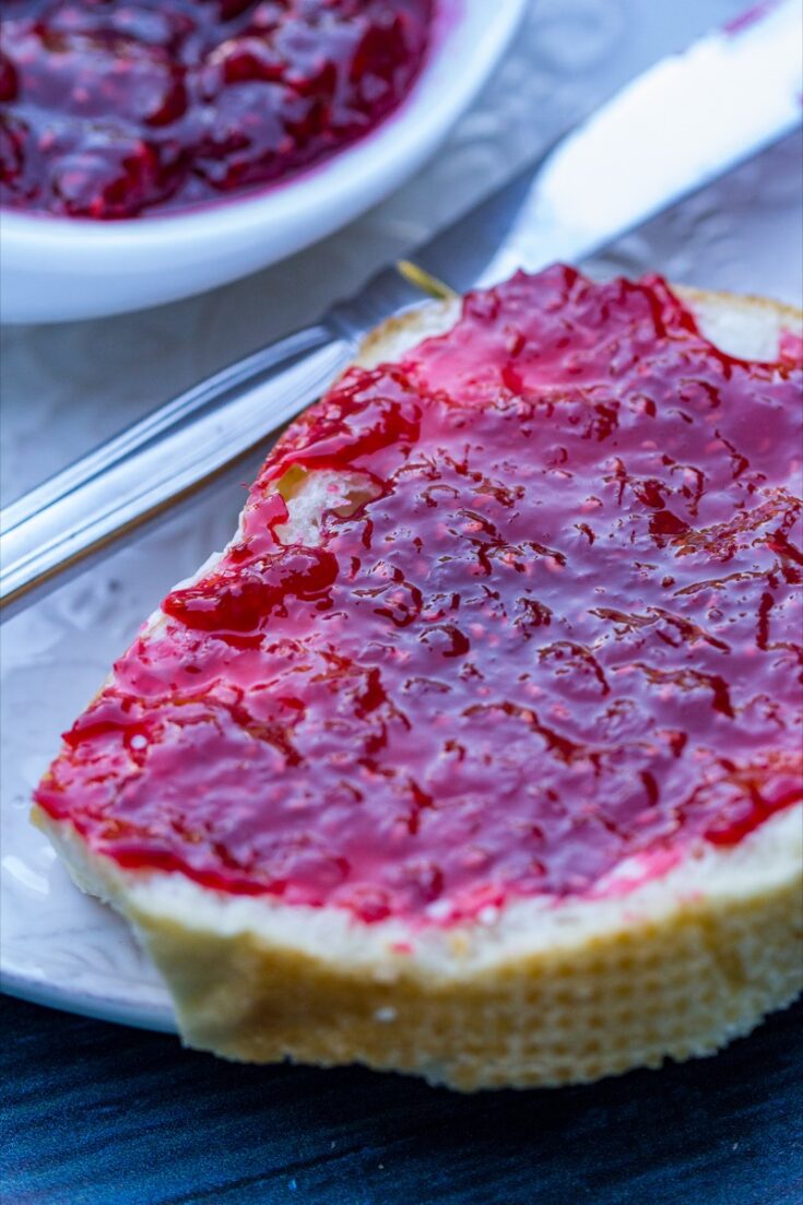 Raspberry Jam Homemade Jam Recipe With Pectin 2372