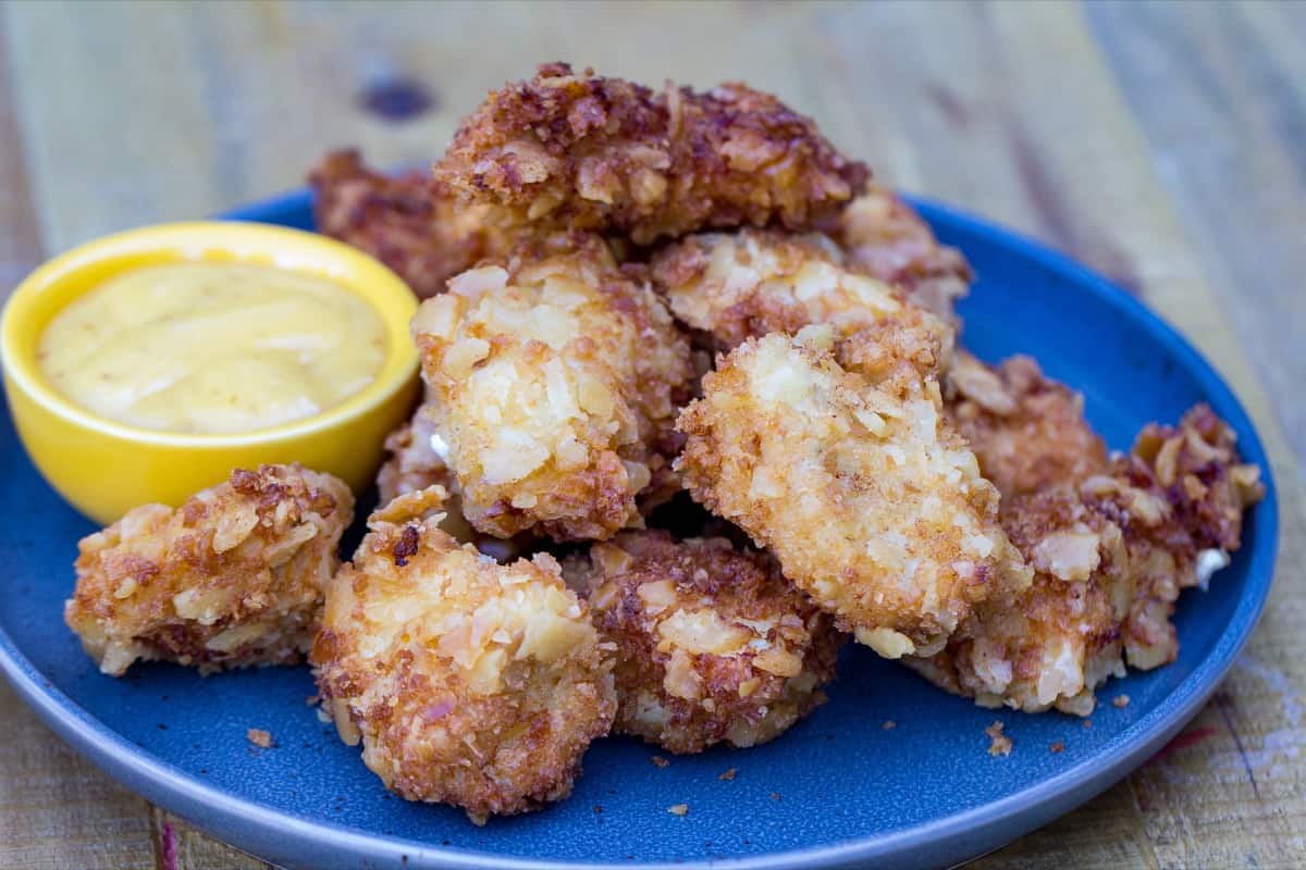 Homemade Chicken Nuggets - Crispy boneless breaded chicken recipe