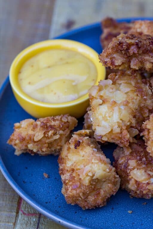 Homemade Chicken Nuggets - Crispy boneless breaded chicken recipe