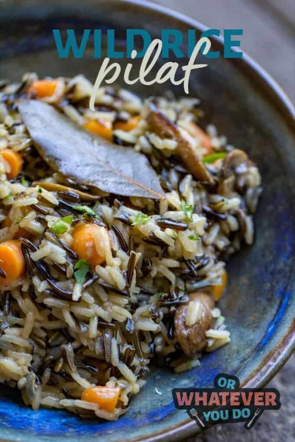 Wild Rice Pilaf - Easy homemade side dish recipe from OWYD