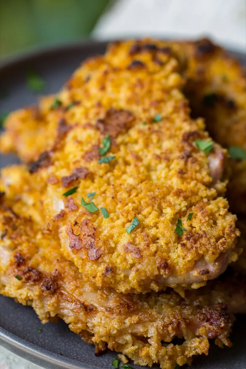 Traeger Breaded Pork Chops