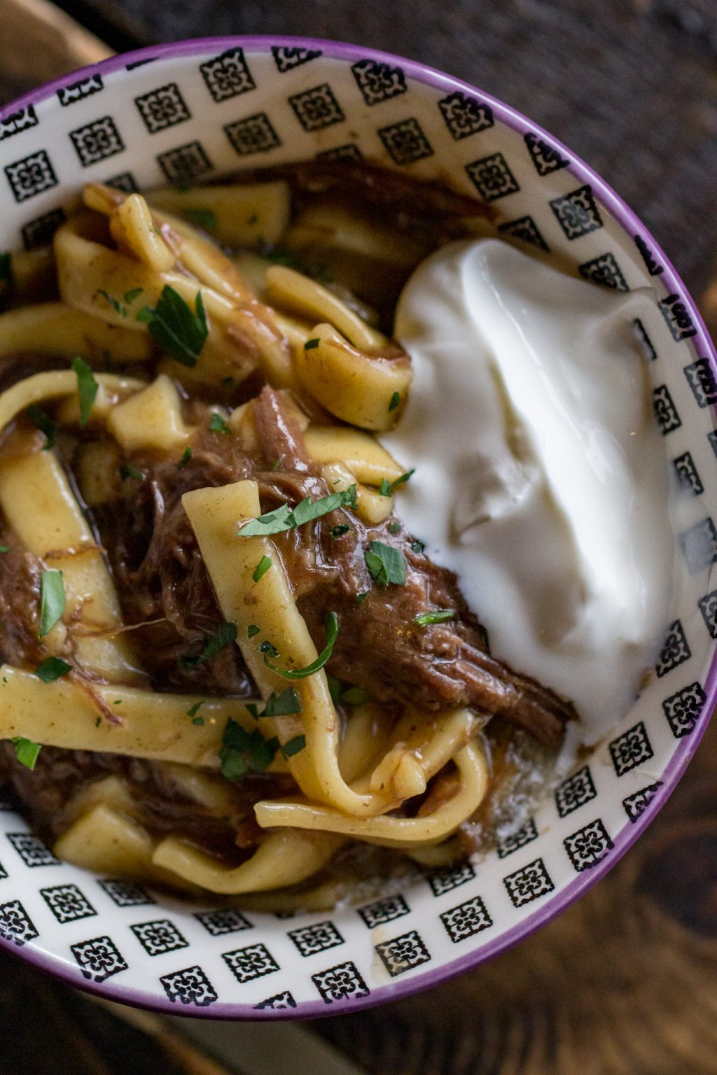 Chuck Roast Stroganoff