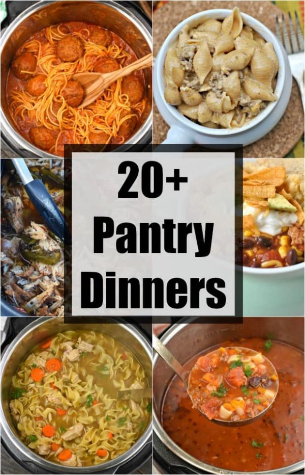 Pantry Meals To Last A Lifetime | Or Whatever You Do