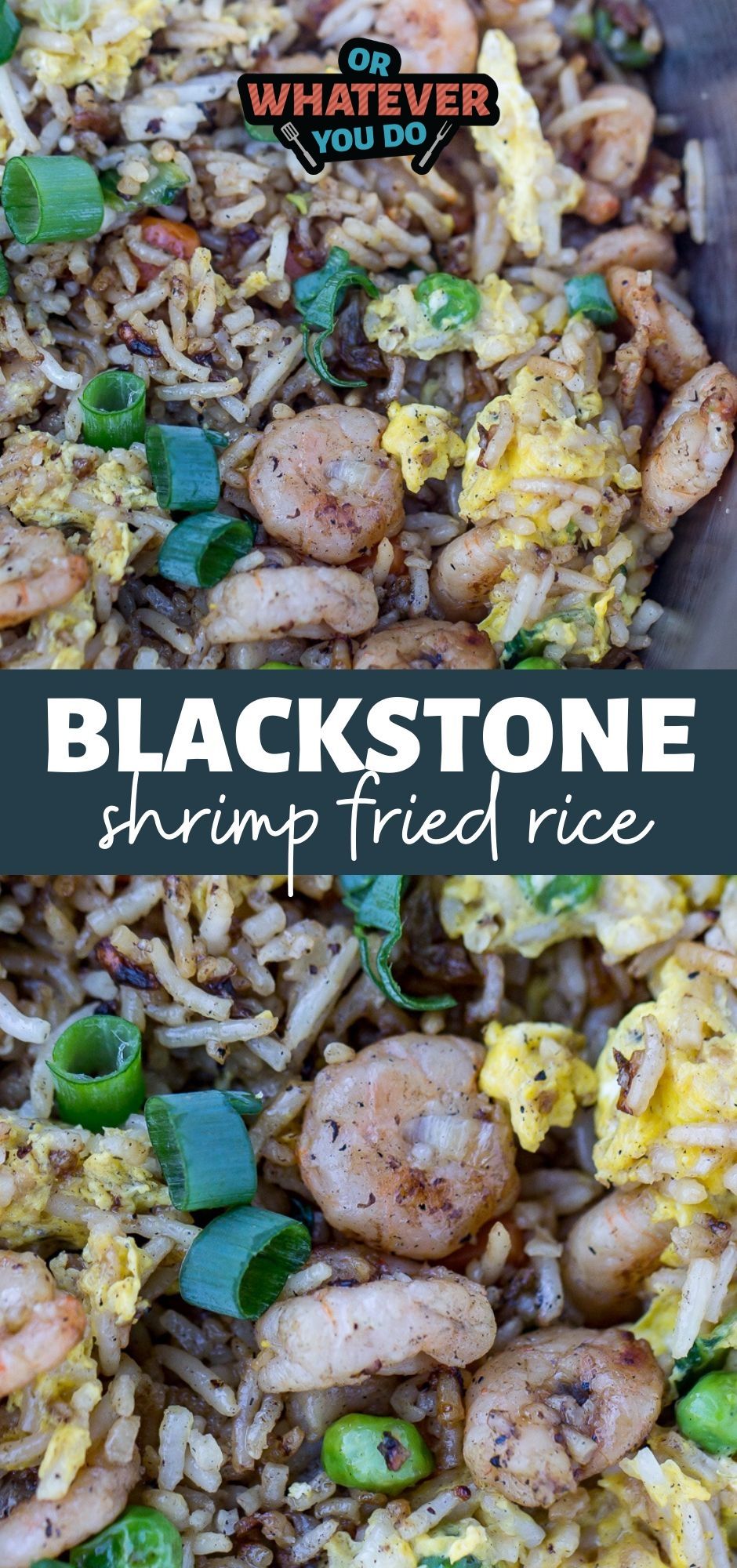 Hibachi Shrimp Fried Rice Recipe - Blackstone gas griddle fried rice
