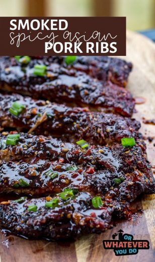 Smoked Spicy Asian Pork Ribs - Or Whatever You Do