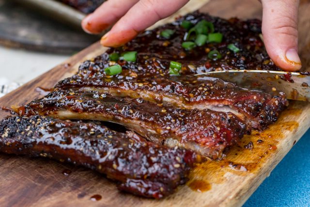 Smoked Spicy Asian Pork Ribs - Or Whatever You Do