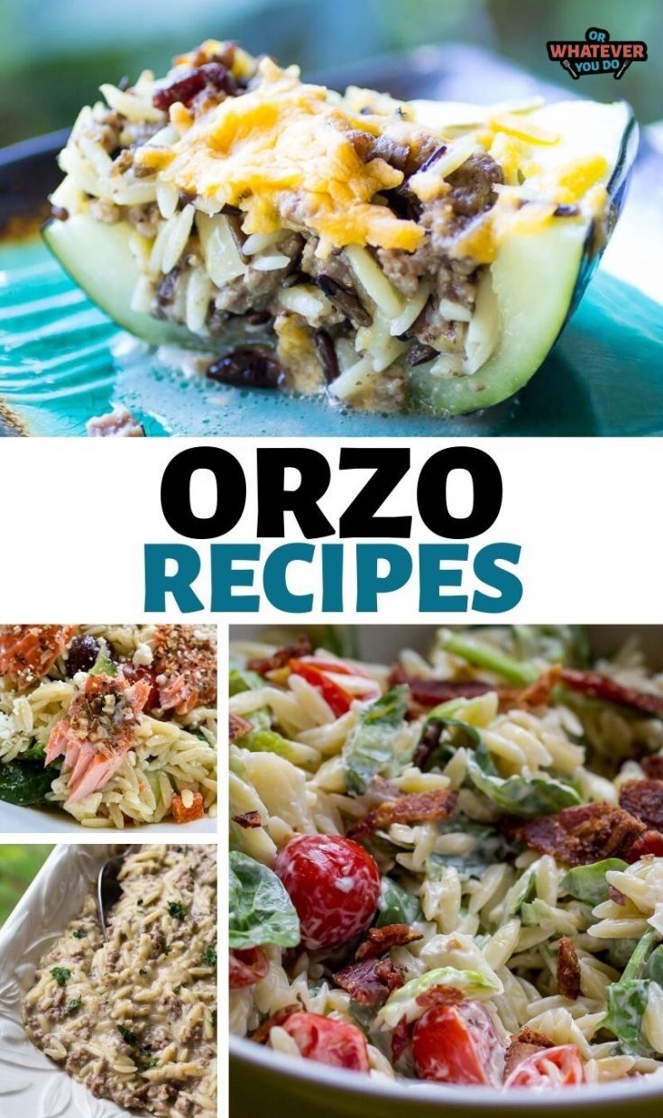 Recipes Using Orzo Or Whatever You Do