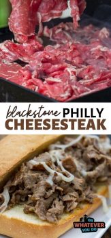 Blackstone Philly Cheesesteaks - Or Whatever You Do