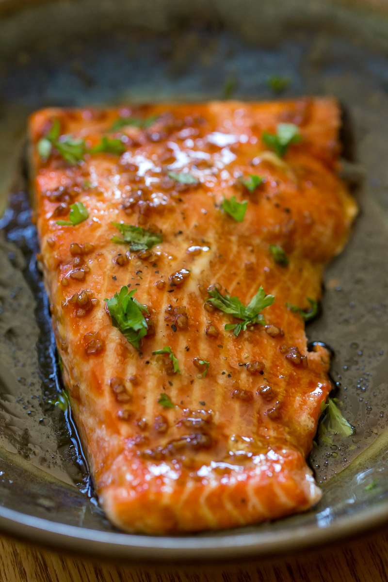 Traeger Honey Garlic Salmon | Or Whatever You Do