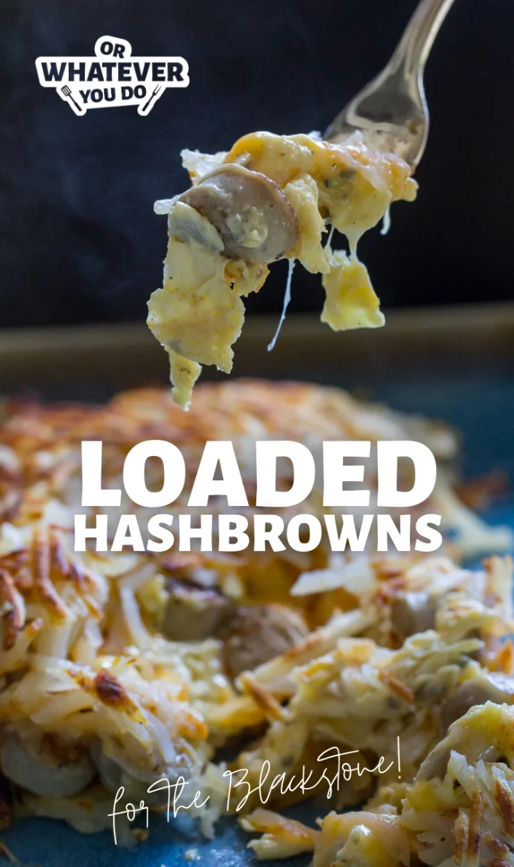 Hashbrowns on Blackstone - Gimme Some Grilling ®