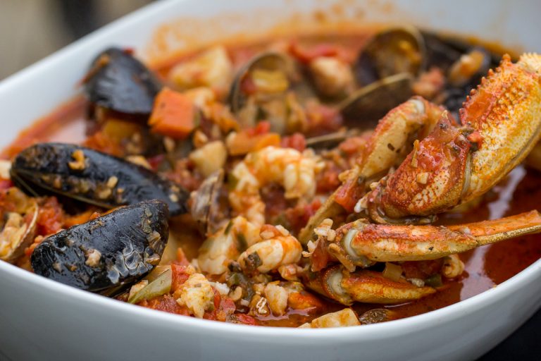 Traeger Cioppino Recipe - Pacific Northwest seafood stew by OWYD
