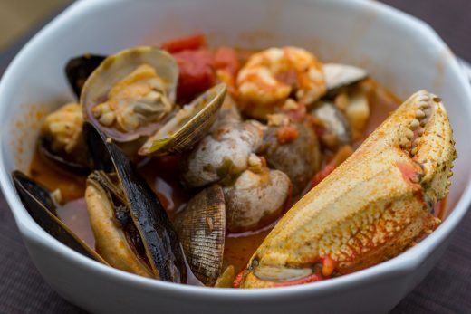 Traeger Cioppino Recipe - Pacific Northwest seafood stew by OWYD