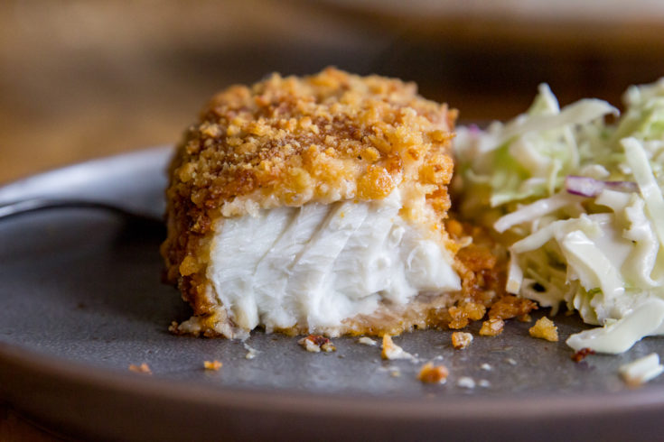 Air Fryer Parmesan Crusted Halibut Or Whatever You Do 