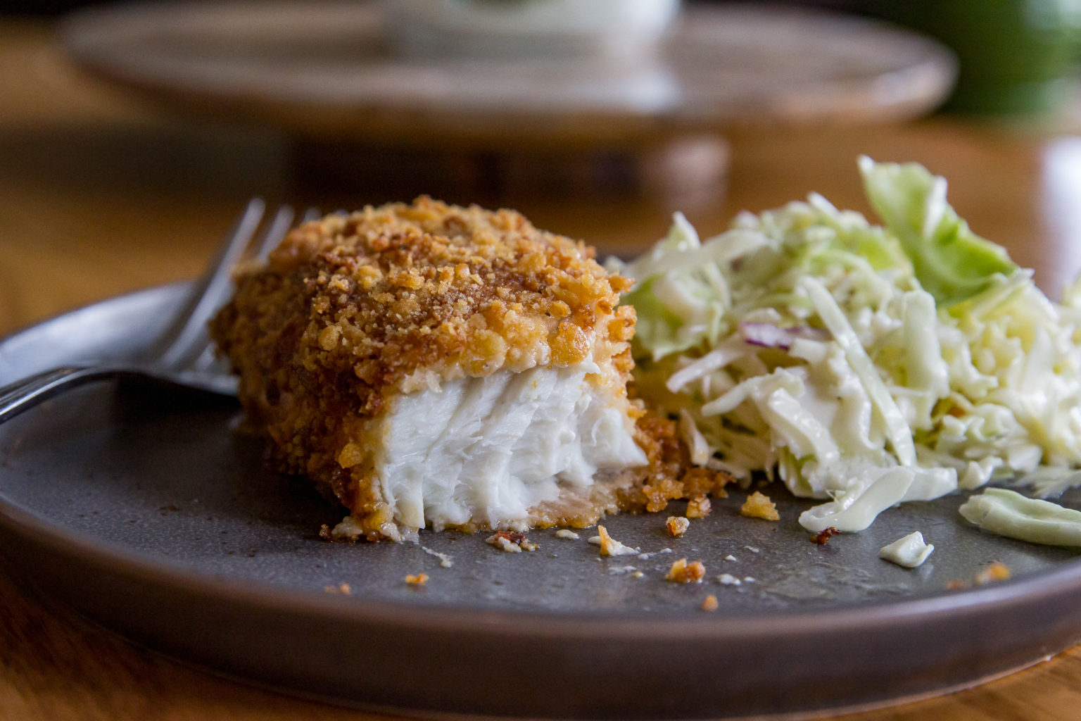 Air Fryer Parmesan Crusted Halibut - Or Whatever You Do