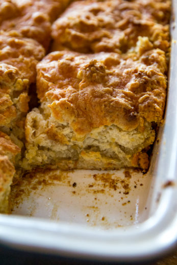 Traeger Cheddar Garlic Butter Swim Biscuits - Or Whatever You Do