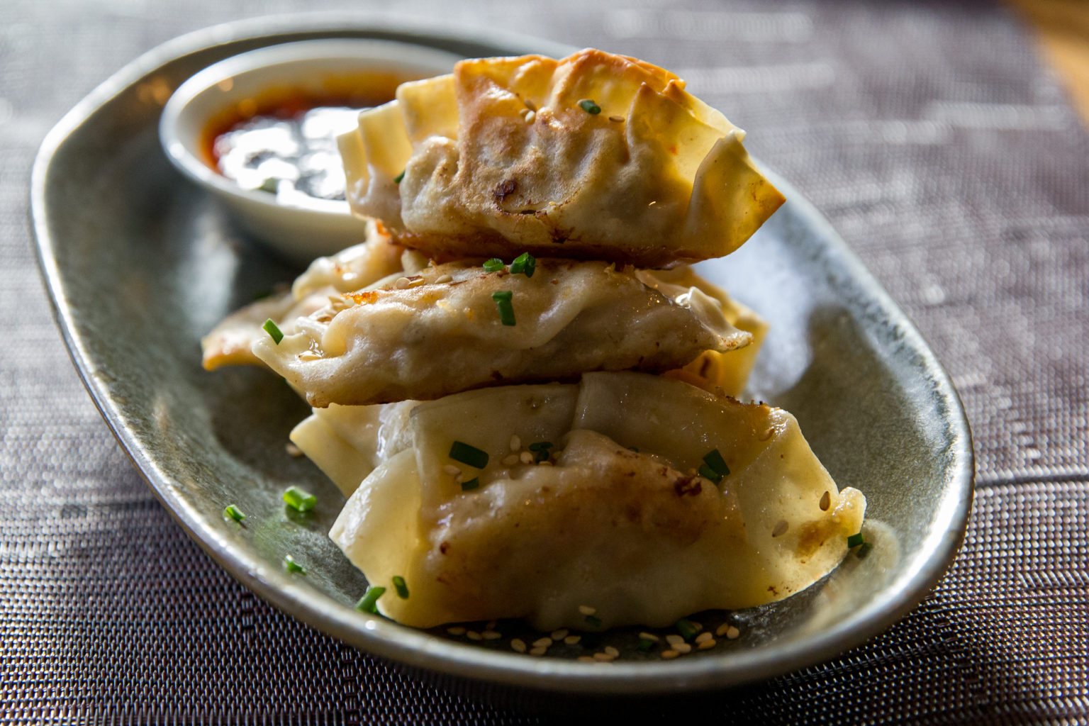 Blackstone Kimchi Gyoza Blackstone Griddle Appetizer Recipe