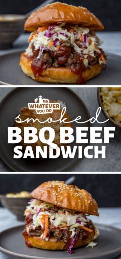 Smoked BBQ Beef Sandwich - Or Whatever You Do