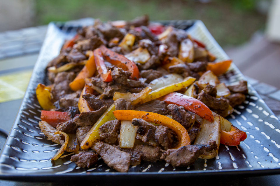 Blackstone Steak Fajitas | Or Whatever You Do