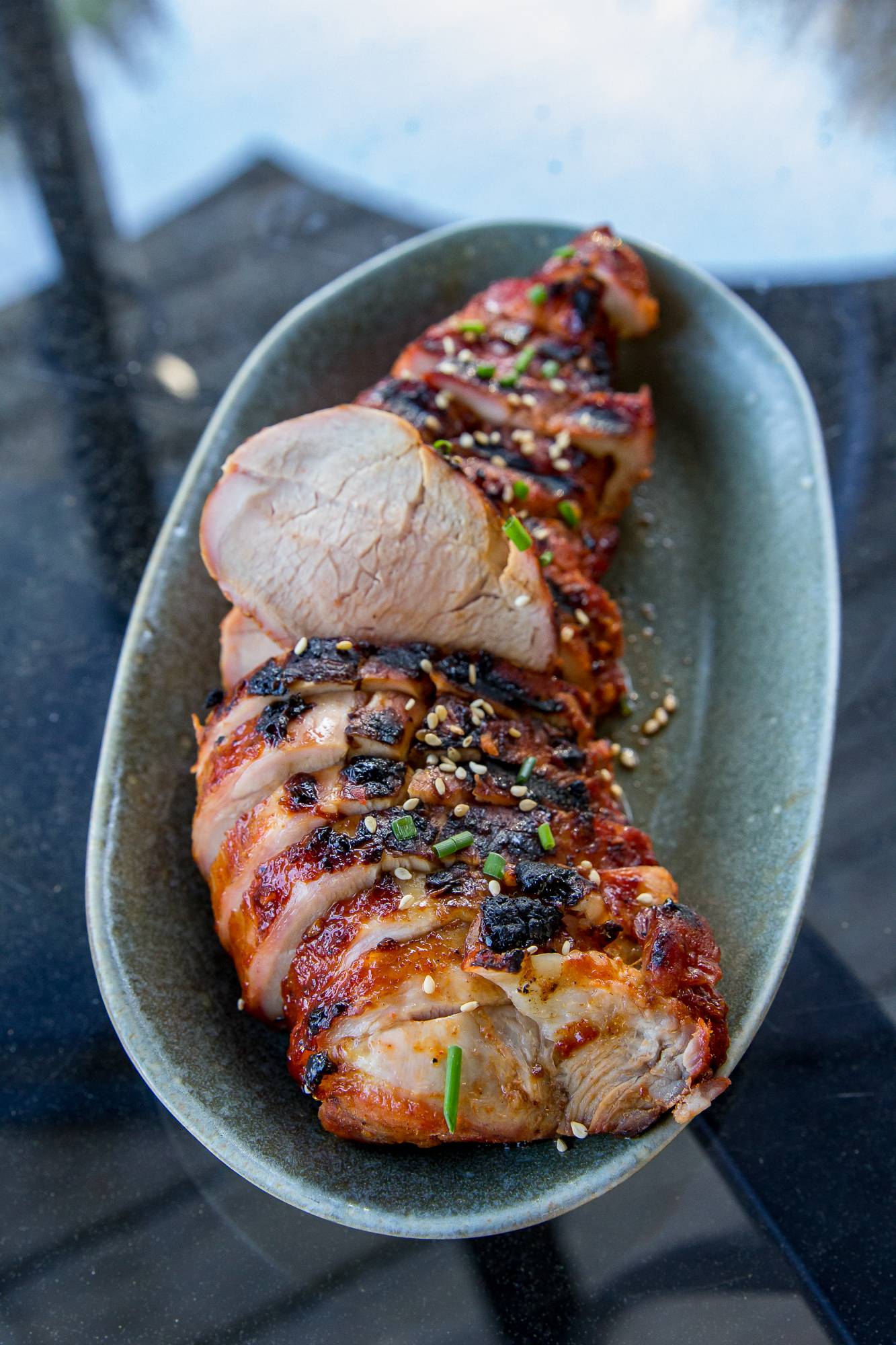 Korean pork shop loin