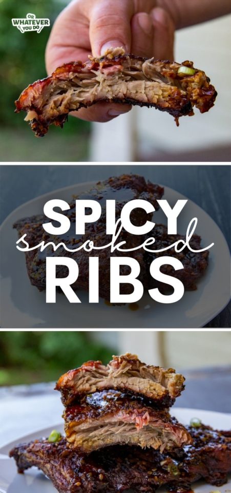 Spicy Smoked Pork Ribs - Or Whatever You Do