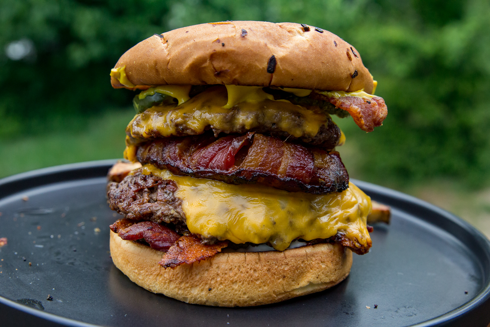 Smash Burger with Maple-Infused Bacon - SideChef