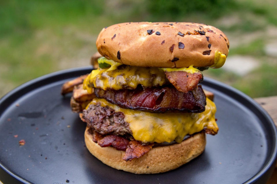 Ultimate Bacon Onion Smash Burger | Or Whatever You Do