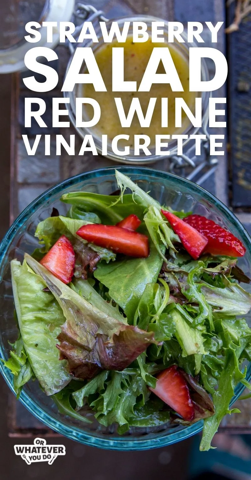 Homemade Red Wine Vinaigrette for Salads and More - Street Smart Nutrition