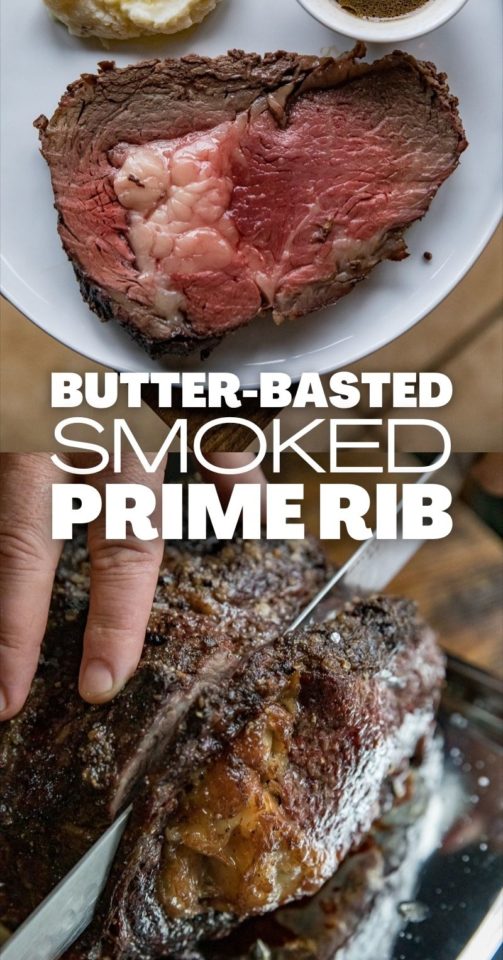 Butter-Basted Smoked Prime Rib - Or Whatever You Do