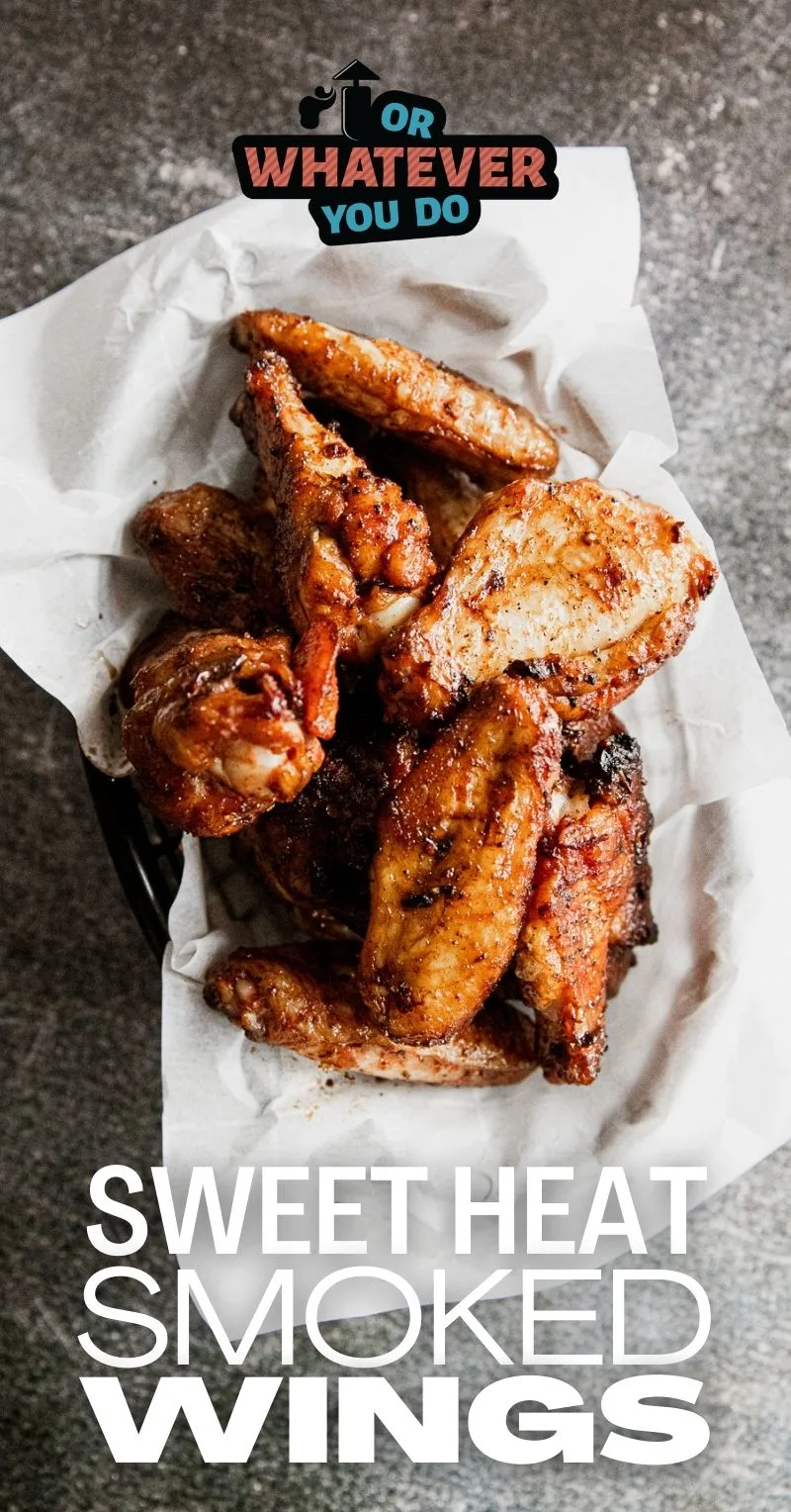 Smoked Chicken Wings with Harissa and Brown Sugar Recipe