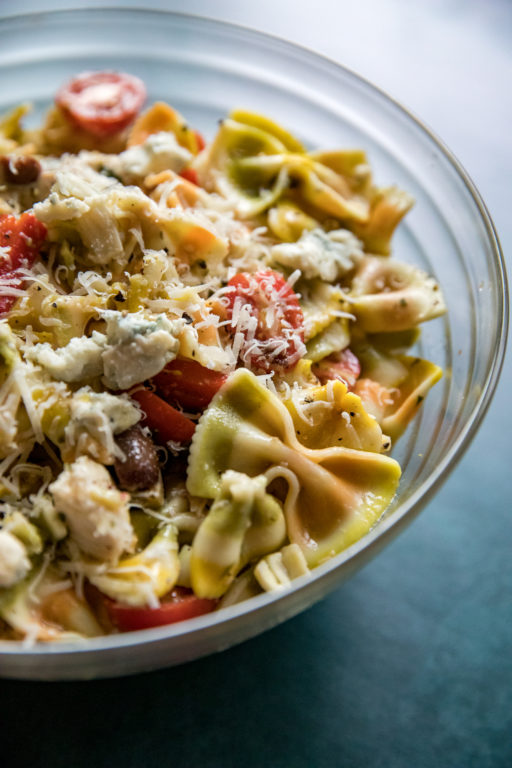 Smoked Chicken Gorgonzola Pasta Salad - Or Whatever You Do