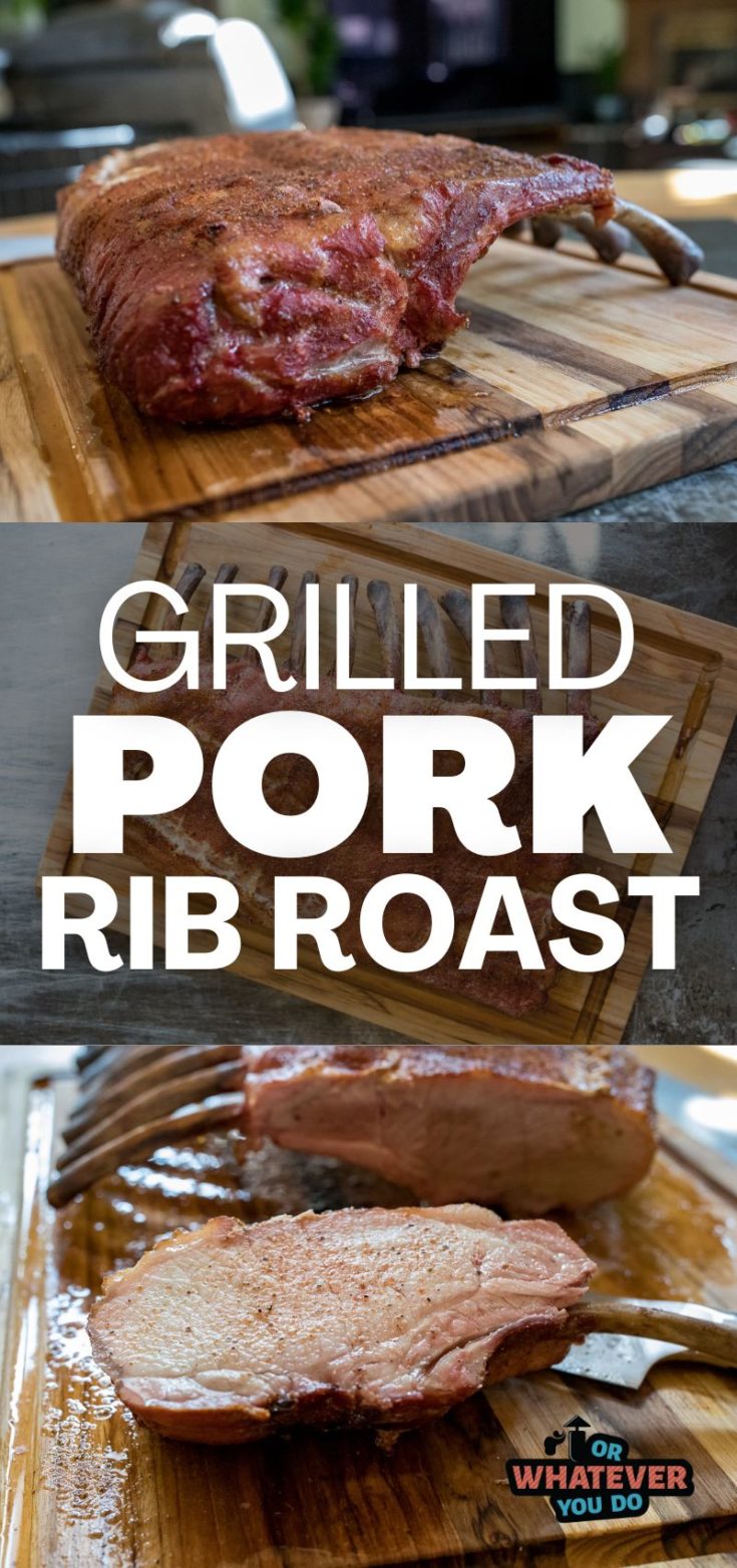 Grilled Rack of Pork - Or Whatever You Do