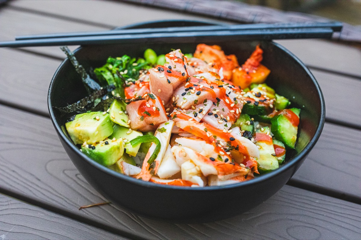 Bluefin Tuna Poke Bowl