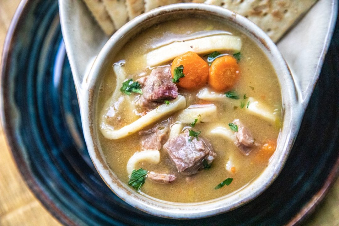 Beef Noodle Soup With Prime Rib - Or Whatever You Do