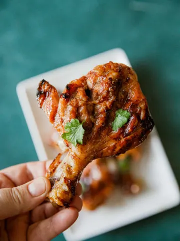 Grilled Butterflied Chicken Legs