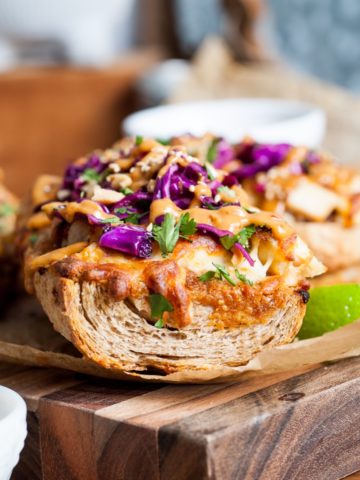 Thai French Bread Pizza