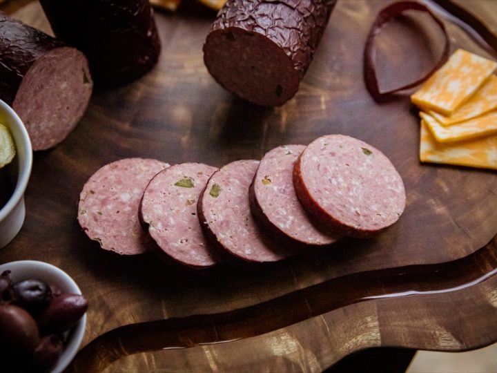 Internal cooking temperature for summer sausage and snack sticks