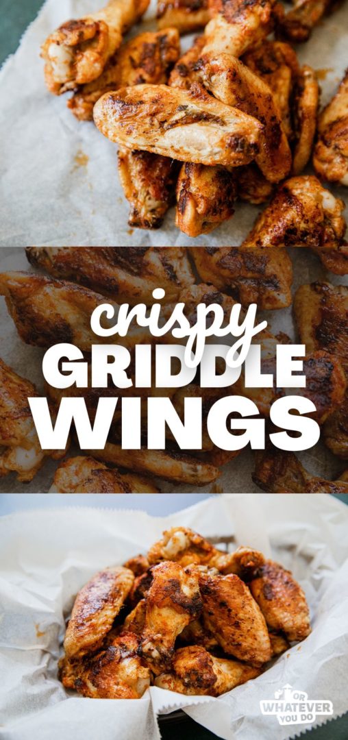 Crispy Blackstone Chicken Wings - Or Whatever You Do