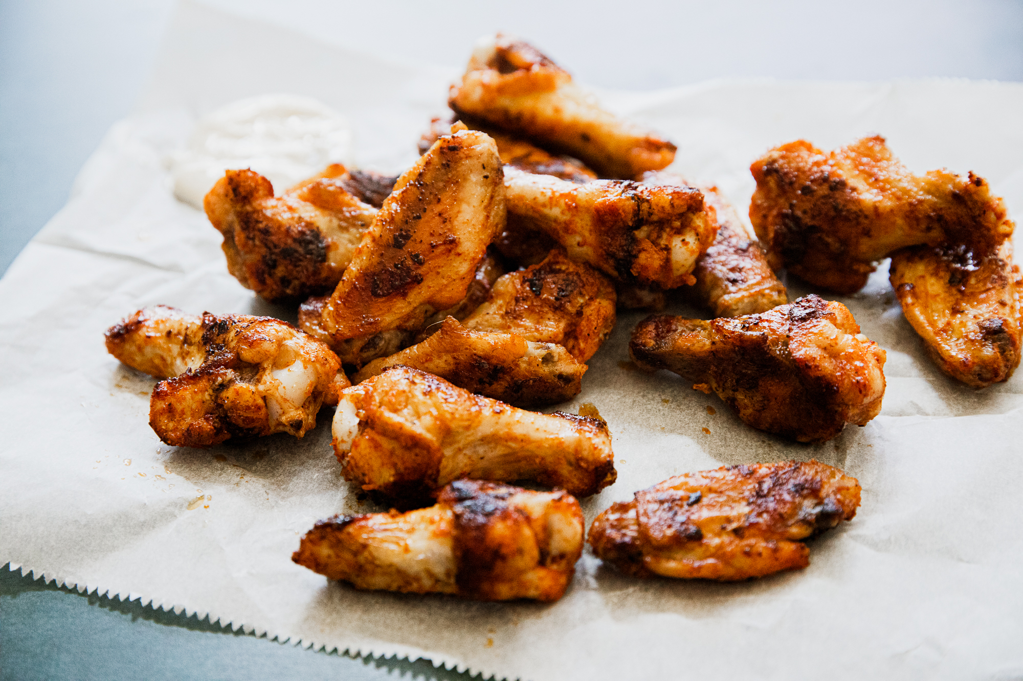 Crispy Blackstone Griddle Wings