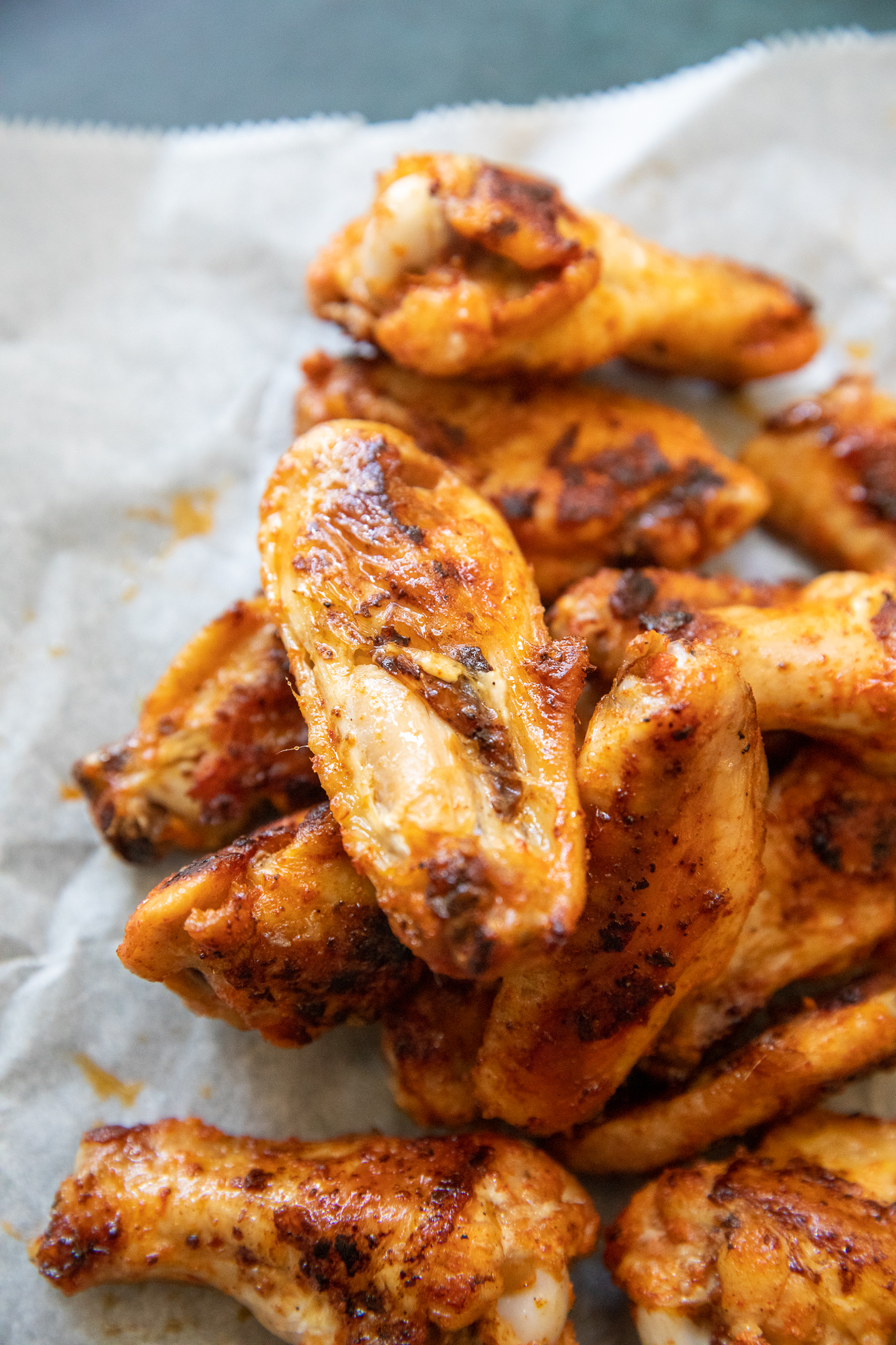 Crispy Griddle Chicken Wings