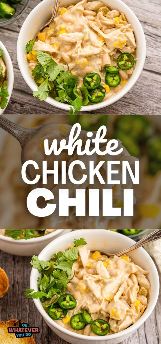 Smoked White Chicken Chili - Or Whatever You Do