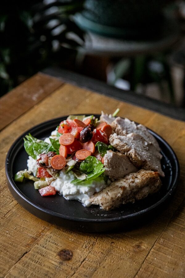 Greek Chicken Protein Bowl