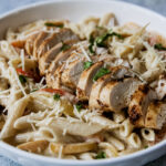 Traeger Creamy Chicken Pasta