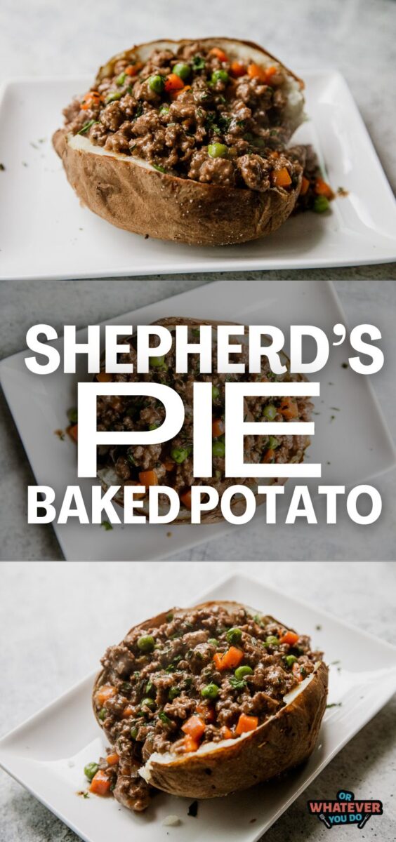 Traeger Shepherd's Pie Baked Potato - Or Whatever You Do